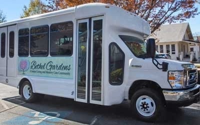 bethel garden shuttle service van