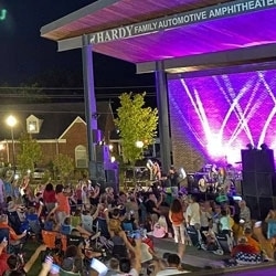 hardy family automotive amphitheater, powder springs