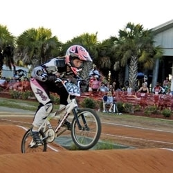 bmx bike sports competition , powder springs