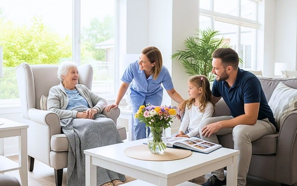 Visiting a Loved One in Memory Care