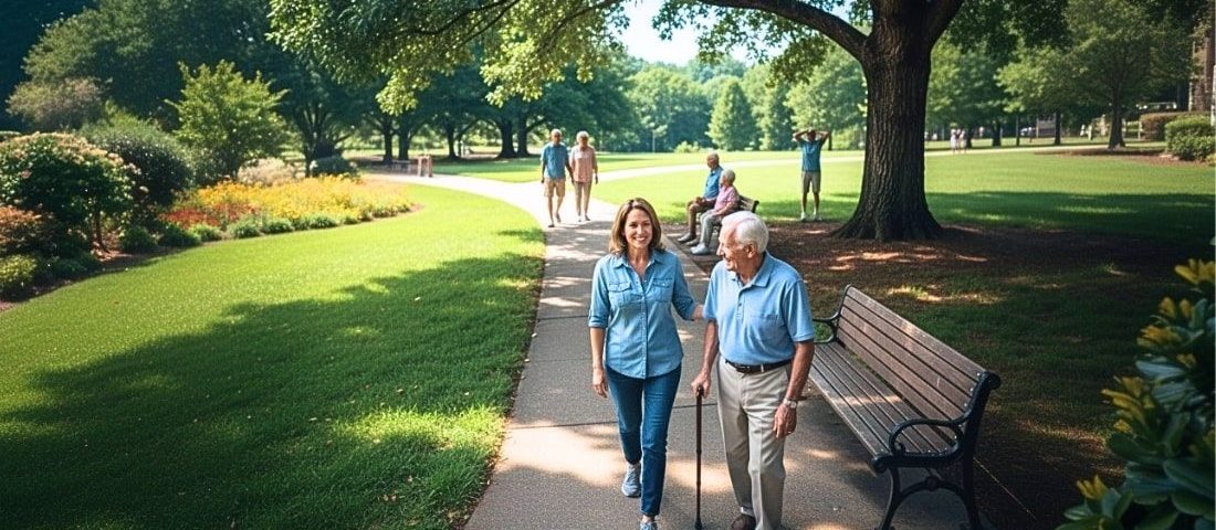 Outdoor Spaces for Seniors