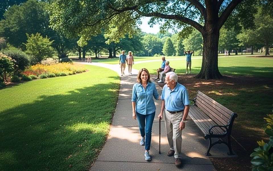 Outdoor Spaces for Seniors